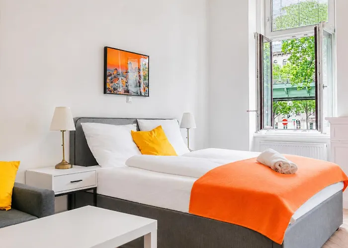 Appartement Cozy 2br With Tv & Netflix, Steps From Akh Vienne